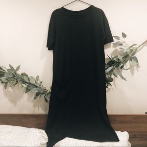 Black T-Shirt Dress